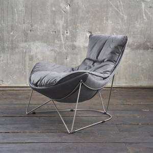 Fauteuil FINA microfibre Gris