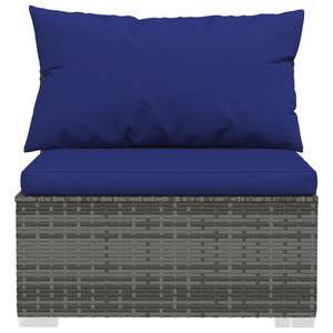 Salon de jardin (lot de 6) 3013633-19 Bleu - Bleu foncé - Gris