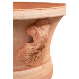 Bol Vase - Terre Cuite Toscane Marron - Céramique - Pierre - 47 x 53 x 47 cm