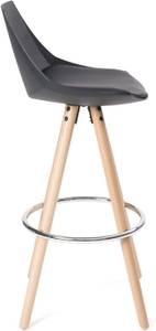 Tabouret de bar SOTO (Lot de 2) Noir