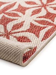 Wendeteppich Terrazzo Beige - Rot - Textil - 200 x 1 x 285 cm