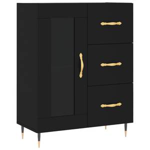 Highboard DE3486 Schwarz - Holzwerkstoff - 34 x 180 x 70 cm