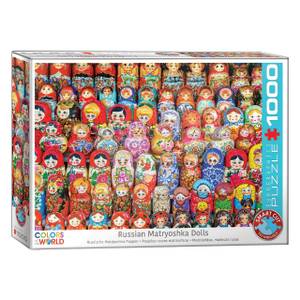 Puzzle Russische Matroschka Puppen Papier - 26 x 6 x 36 cm