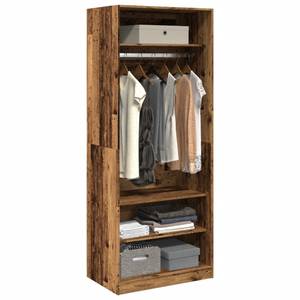 Kleiderschrank 298537-1 Holz - Breite: 80 cm