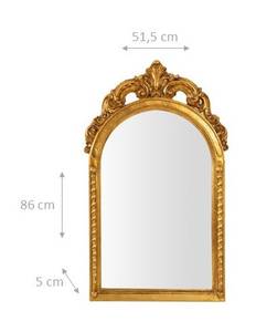 Miroir 86cm Doré