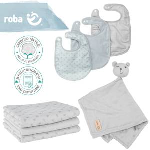 Geschenkset Baby Essentials Hellgrau