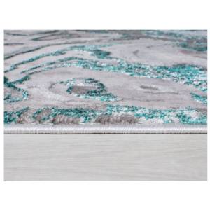 Tapis de salon moderne tissé plat SIRE Turquoise - 200 x 290 cm