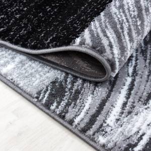 Tapis salon PLONI 80x150 noir 80 x 150 cm