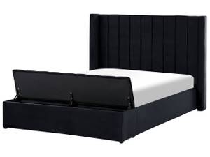 Doppelbett NOYERS Schwarz - Breite: 170 cm