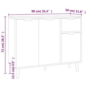 Sideboard 3013140 Grau