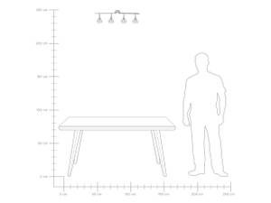 Deckenlampen ERMA Silber - Anzahl Teile im Set: 1