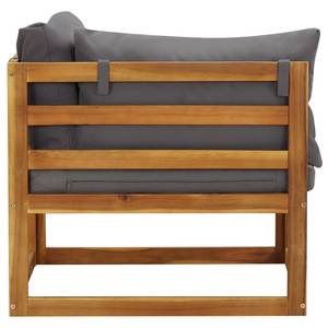 Ecksofa (2er Set) 3009261-1 Grau - Massivholz - Holzart/Dekor - 70 x 60 x 70 cm