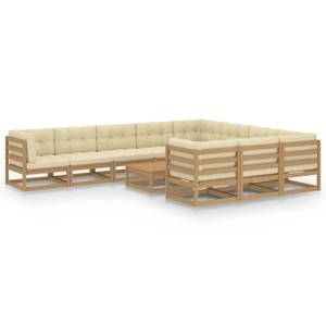 Garten-Lounge-Set (11-teilig) 3009721-2 Dunkelbraun