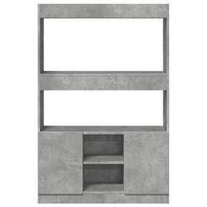 Highboard DE6851 Grau - Holzwerkstoff - 33 x 140 x 92 cm