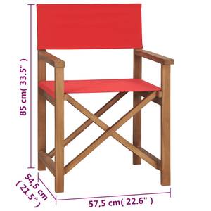 Regiestuhl 3007890 Rot