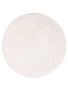 Tapis en viscose Nela Blanc crème - 200 x 1 x 200 cm