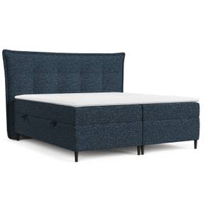 Boxspringbett Sinai I Taschenfeder Blau - Breite: 200 cm