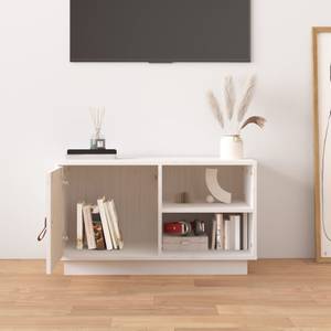 TV-Schrank D866 Weiß - Massivholz - 34 x 40 x 70 cm