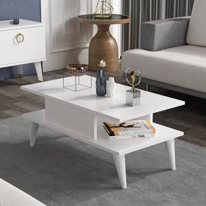 Table basse Melhus blanc Blanc