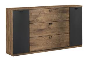 Sideboard ROMA Braun - Holzwerkstoff - 155 x 40 x 93 cm