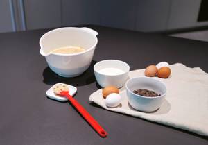Cuillère cuisine Rouge - Matière plastique - 6 x 30 x 2 cm