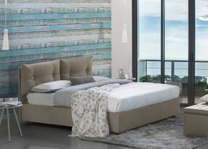 Doppelbett Dlucid Taupe