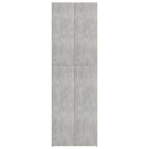 Büroschrank 298547 Grau - Steingrau - 60 x 190 x 32 cm