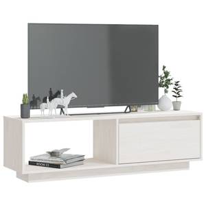 TV-Schrank D214 Weiß - Massivholz - 30 x 34 x 110 cm