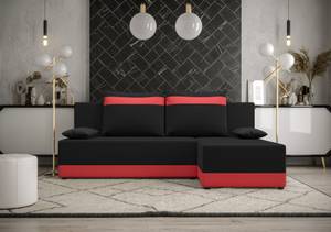 Ecksofa TOLEDI Rot - Ecke davorstehend rechts