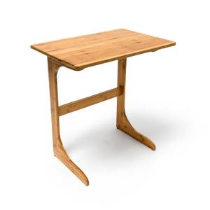 Table de lit table d'appoint laptop Marron - Bambou - 60 x 63 x 40 cm
