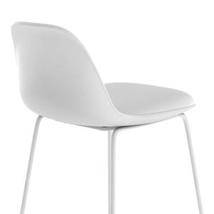 Tabouret de bar Leni (Lot de 2) Blanc