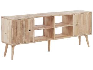 Meuble TV CHANDLER Marron - Bois massif - 145 x 59 x 30 cm