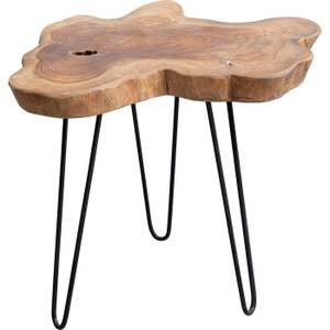 Table d'appoint Aspen Marron - Bois massif - 50 x 50 x 50 cm