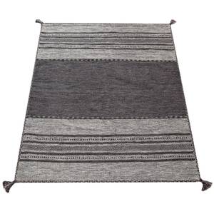 Hochflor-Teppich Kilim 217 Grau - 240 x 340 cm