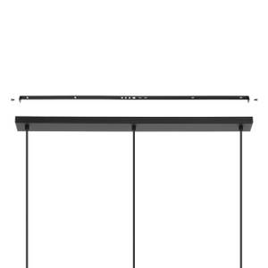 Luminaires suspendus AMSFIELD 1 Noir - Métal - 260 x 110 x 96 cm