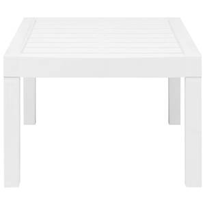 Outdoor-Lounge-Set (4-teilig) Weiß - Kunststoff - 133 x 75 x 65 cm