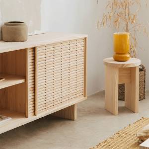 Sideboard Cala Massivholz - Holzart/Dekor - 120 x 65 x 35 cm