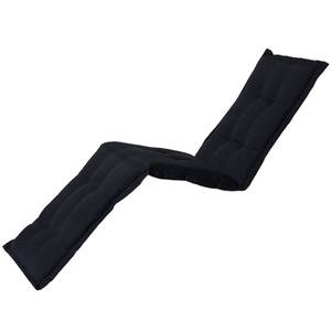 Coussin de chaise longue Noir