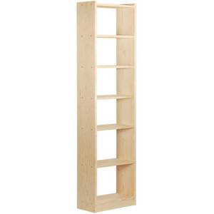 Colonne en pin Gala 7 tablettes Beige - Bois manufacturé - 50 x 217 x 25 cm