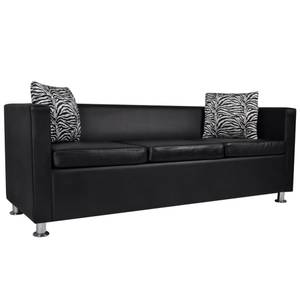 Sofa 3002827-2 Schwarz - Kunstleder - 170 x 63 x 62 cm