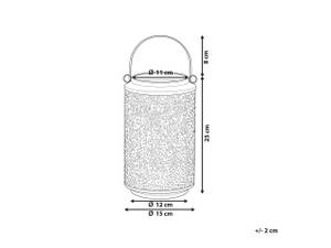 Lanterne CORFU 15 x 25 x 15 cm