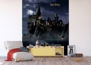Fototapete Harry Potter Hogwarts 601209 Naturfaser - Textil - 270 x 225 x 225 cm