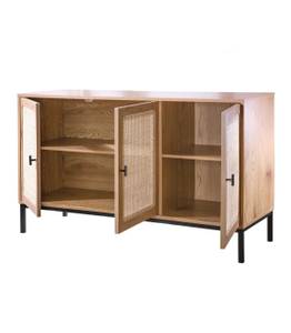 Sideboard Jaya Beige - Holzwerkstoff - 40 x 72 x 120 cm