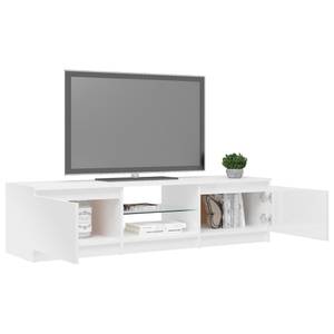 Meuble tv 3009188 Blanc brillant - 40 x 140 cm