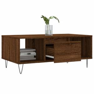 Couchtisch D344 Eiche Schwarzbraun Dekor