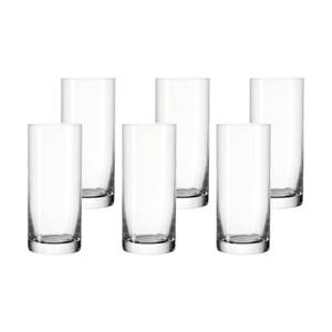 Trinkgläser Easy+ 6er Set Glas - 7 x 17 x 7 cm