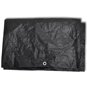 Housse de meuble 299460-1 Noir - Métal - Matière plastique - 210 x 90 x 250 cm