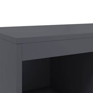 Highboard DE8775 Grau - Metall - 39 x 112 x 69 cm