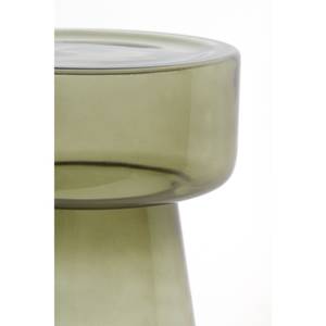 Beistelltisch Dakwa Grau - 30 x 50 x 30 cm - Durchmesser: 30 cm - Glas