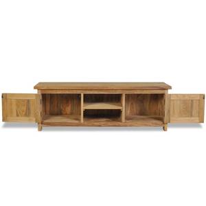 TV-Schrank 244485 Braun - Massivholz - Holzart/Dekor - 30 x 40 x 120 cm